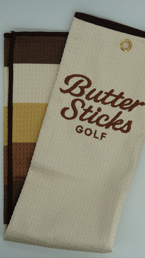 Butter Sticks Golf Towel