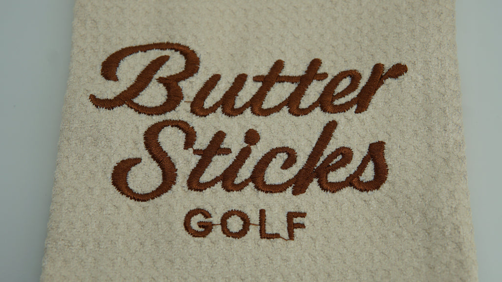 Butter Sticks Golf Towel