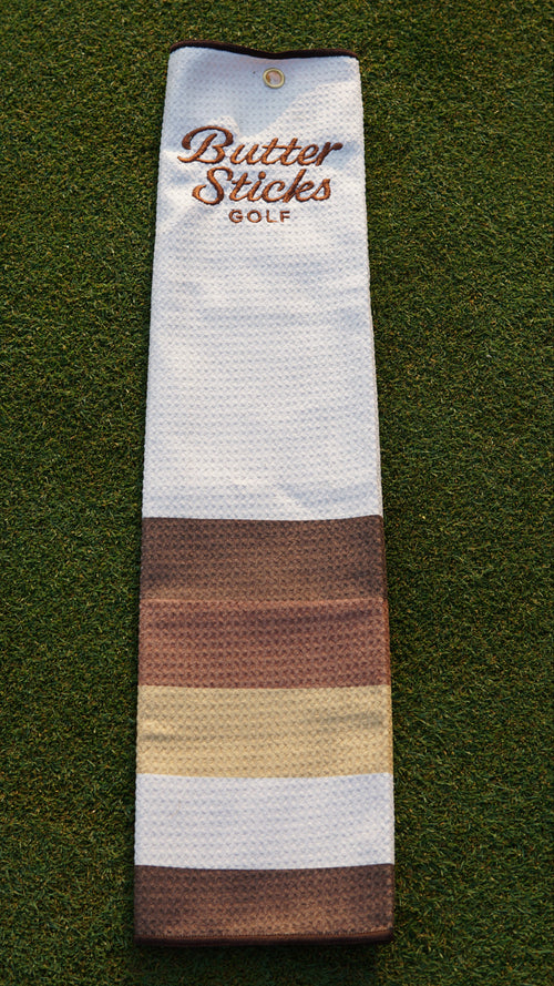 Butter Sticks Golf Towel