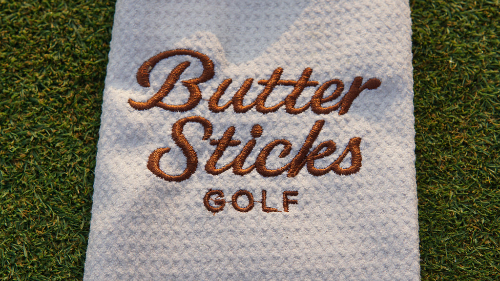 Butter Sticks Golf Towel
